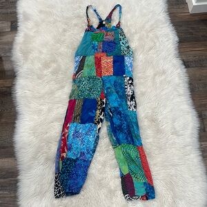 Colorful overalls